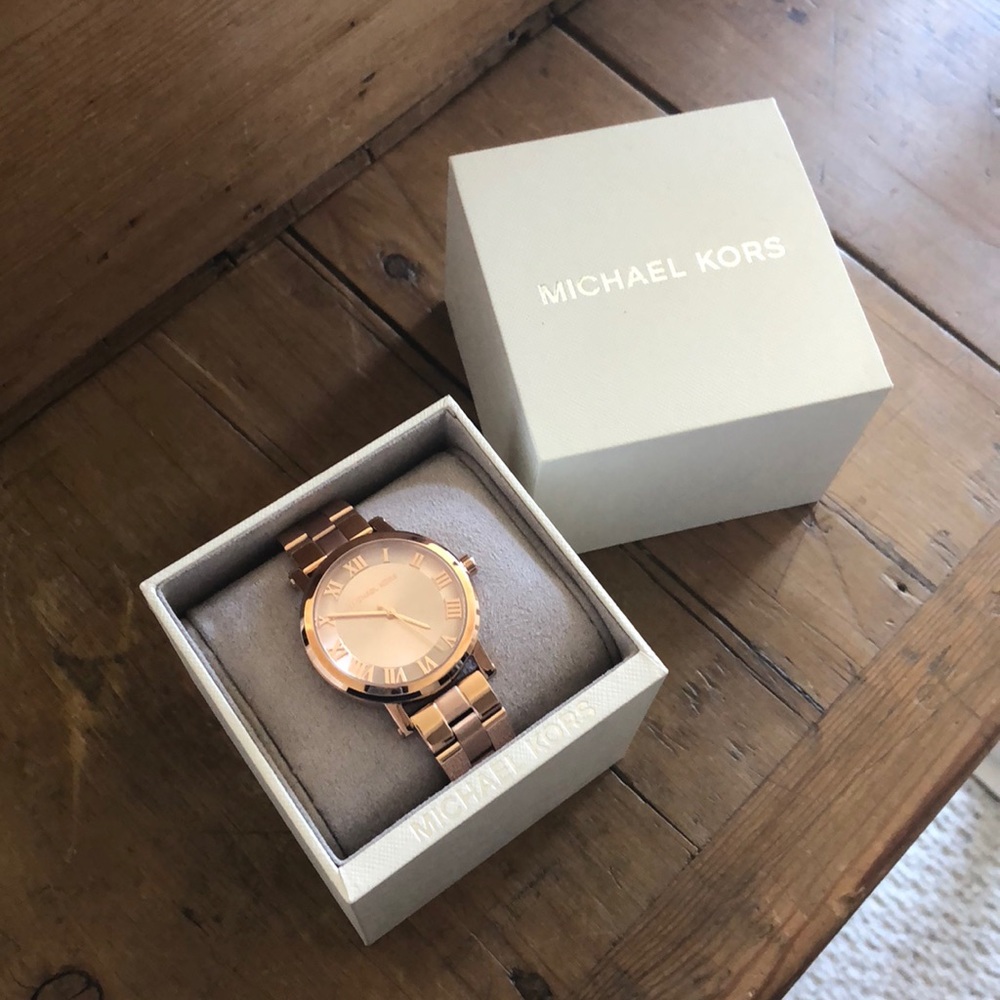 Brand New Rose Gold Michael Kors Watch